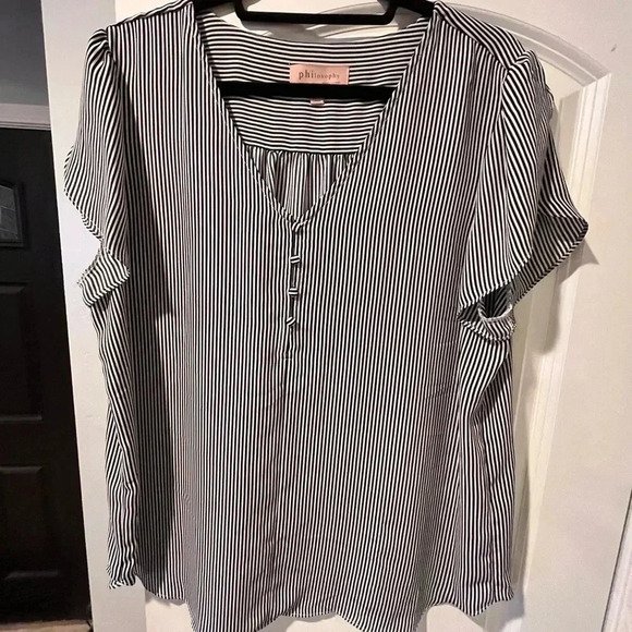 ~Philosophy~ Blouse - XL - Picture 1 of 9